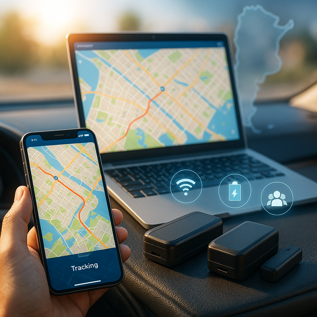 Dispositivo GPS y aplicación móvil GlobalTracker