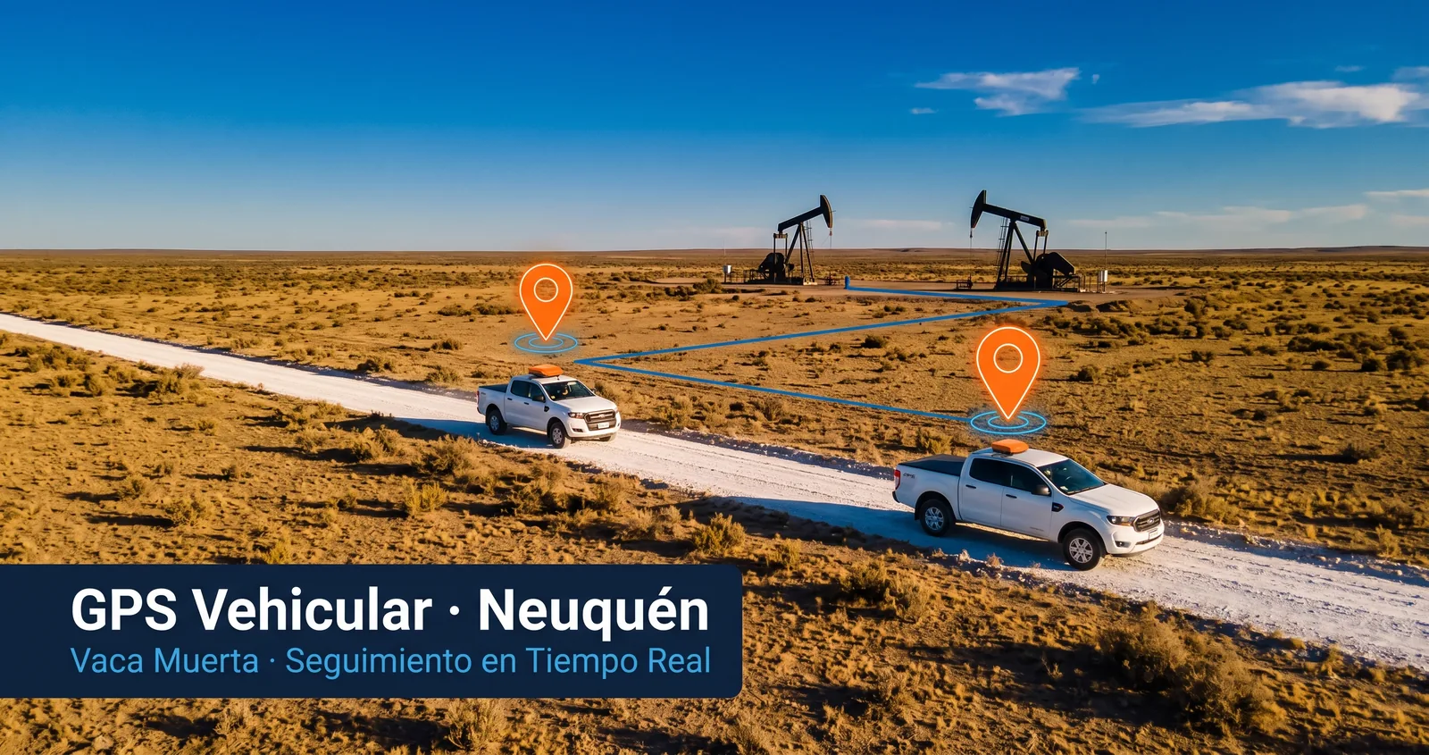 GPS Vehicular en Neuquén: seguimiento en Vaca Muerta y toda la provincia